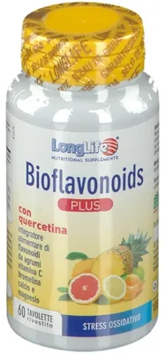 Obrázok produktu pre LONGLIFE BIOFLAVONOIDY PLUS, 60 obalených tabliet