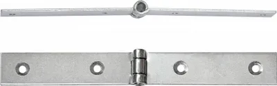 Produktbild von Scharniere Möbelscharniere Kistenbänder Möbelband Silber Verzinkt Tischband Scharniertischband - Grösse: 18 x 150 Gekröpft - Menge: 20
