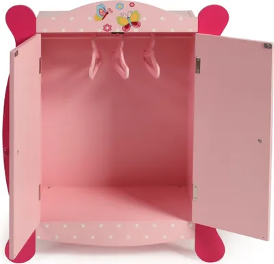Produktbild von Bayer Chic 2000 Puppen-Kleiderschrank Dessin Papilio pink 519 90