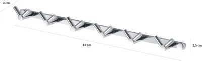 Image de STELLA 6-crochets double rail Classic 18.026