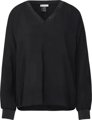 Produktbild von LTD QR Dolman v-neck blouse w 10001 Black Größe 38