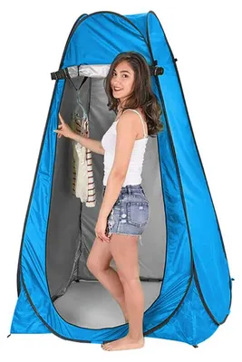 Produktbild von Strandzelt Umkleidekabine Toilette WC | Blau