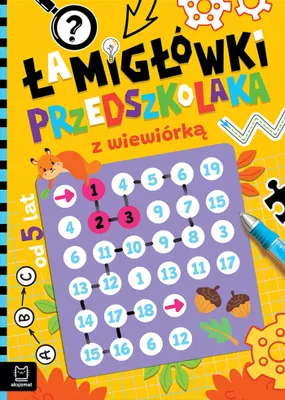 Produktbild von Łamigłówki przedszkolaka Z wiewiórką / Aksjomat