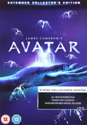 DVD cover art for the movie Avatar.
