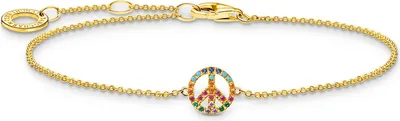 Immagine prodotto di Thomas Sabo - A2083-488-7-L19V - Bracciale - Donna - Argento 925 placcato oro giallo - 16-19 cm