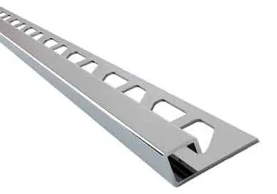 Immagine prodotto di PROFILO 'JOLLY' PER RIVESTIMENTI QUADRO INOX H 8 mm - Lucido - barra 2,5 mt