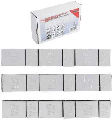 Zdjęcie produktu dla BGS technic Wheel Balancing Weights, 4619 mm, 4,62 kg