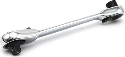 Zdjęcie produktu dla Klucz nasadowy z grzechotką Klucz nasadowy z grzechotką 1/4 cala 72 zęby Szybkozłączka Klucz nasadowy z podwójną główką