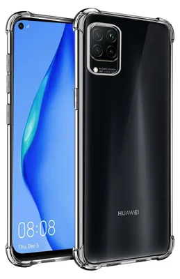 A clear product shot of a phone case on a white background, showing both the front and back of the case.
