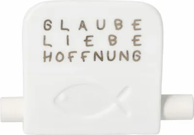 Produktbild von Geldhalter "Kleine Aufmerksamkeit Glaube Liebe Hoffnung"