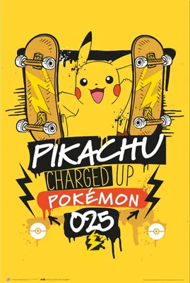 Produktbild von Pokemon - Pikachu - Charged Up - Poster - 61x91,5 cm