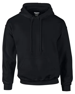 Produktbild von Gildan - Kapuzenpullover für Herren/Damen Uni FK2766 (S) (Schwarz)