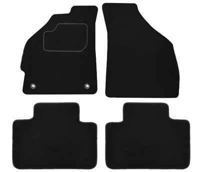 Produktbild von CUSTOPOL Fußmatten Set Autoteppiche für FIAT PUNTO (188) Vorne+Hinten