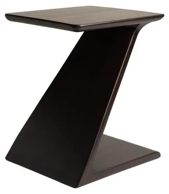 Productafbeelding van Pomax Oblo bijzettafel, bruin, afmetingen 45 x 40 x 56 cm