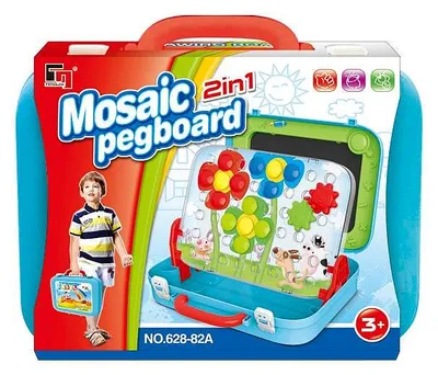Produktbild von Mosaik mit Unterlage im Koffer