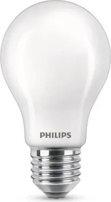 Produktbild von Philips Filament-Lampe Milchglas 75W A60 E27 x2, 8,5 W, 75 W, E27, 1055 lm, 15000 h, Kaltweiße