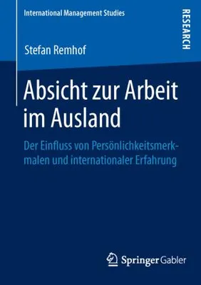 Obrázek produktu pro Absicht zur Arbeit im Ausland