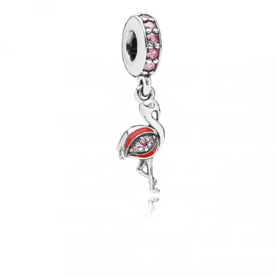 Produktbild von Pandora Hänger Flamingo mit Rosa CZ, 791294CZS
