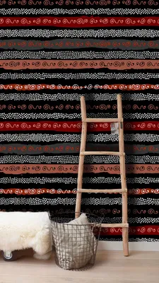 Produktbild von Coloray Fototapete 104x70 cm Vlies-Fototapete - Tribal Afrikaner