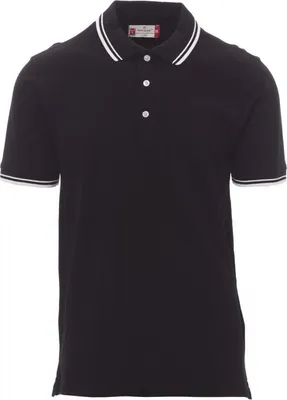 Produktbild von Herren Poloshirt "SKIPPER" - Payper Schwarz/Weiss M