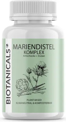 Produktbild von Biotanicals Mariendistel Komplex Kapseln, 120 St KAP