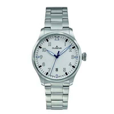 Produktbild von Dugena Herrenuhr Kappa Quarz, Mineralglas, Datumsanzeige, wasserdicht, 10 bar