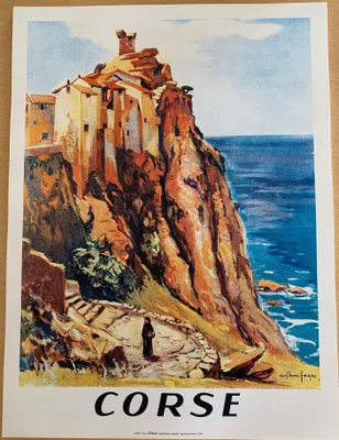 Image de La Corse / Arthur Fages - 30x40cm Affiche Poster