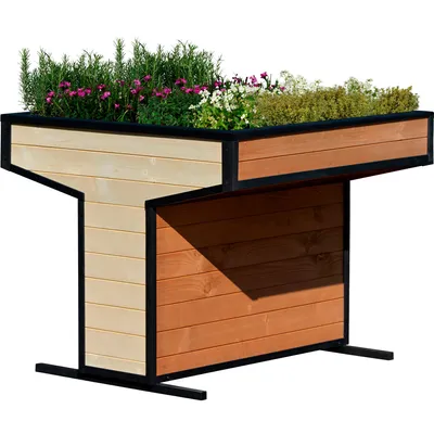 Produktbild von dobar Hochbeet "Wheely" Gr. XXL