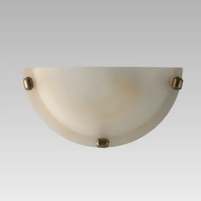 Obrázok produktu pre Alabaster 1Xe27/60W, 1/2, Brown/Abs