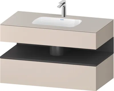 Produktbild von DURAVIT QA4786049910000 QTG EWT KWTU 1000 Wß Hgl. Be