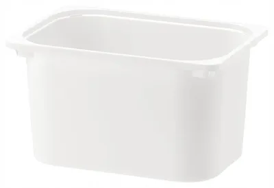 Produktbild von IKEA TROFAST Aufbewahrungsbox Spielzeugkiste weiß Milch 42x30x23cm