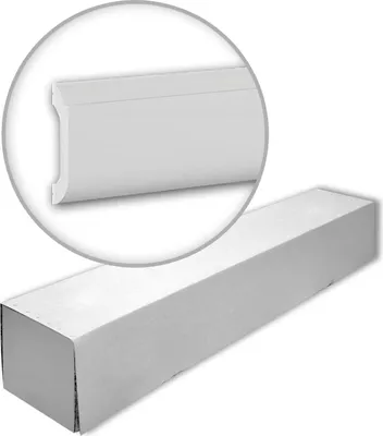 Produktbild von Profhome 651801-box Wandleisten 1 Karton SET mit 15 Friesleisten | 30 m