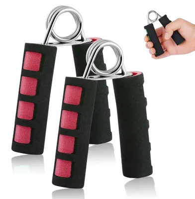 Productafbeelding van Veertang - Handgreeptang - Handgreepveer - Onderarmtrainer - 2 stuks - Antislip