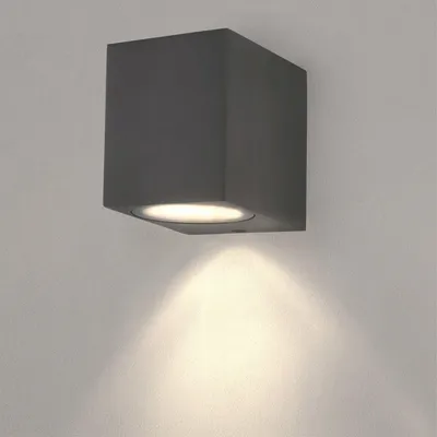 Image de Ledvion lot de 8 Applique murale 35W douille GU10 sans ampoule IP54