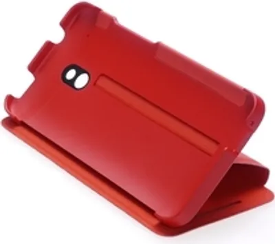 Produktbild von Original Flip Case Handyhülle für HTC One Mini Rot HCV851