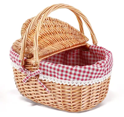 Immagine prodotto di Cesto da picnic con doppio accesso e maniglia pieghevole