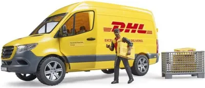 Obrázek produktu pro BRUDER MB Sprinter DHL+figurka+příslušenství 02671