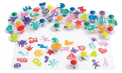 Image de Colorations - Easy Grip Stamps Megaset, 50pcs.