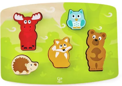 Produktbild von Fühlpuzzle Waldtiere / 6 Teile
