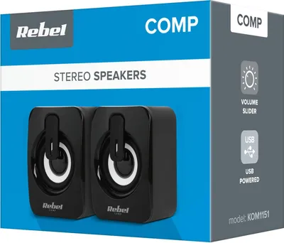 Obrázok produktu pre Rebel KOM1151 Reproduktory k PC 2.0, CS-15