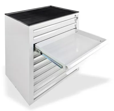Produktbild von ADB MAMMUT MAXI Schubladenschrank lichtgrau 10 Schubladen 71,0 x 55,0 x 90,0 cm