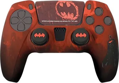 Produktbild von Blade Gaming BATPS5CK, PlayStation 5, Gaming-Controllergehäuse, Schwarz, Rot, Silikon, Sony, 206 mm