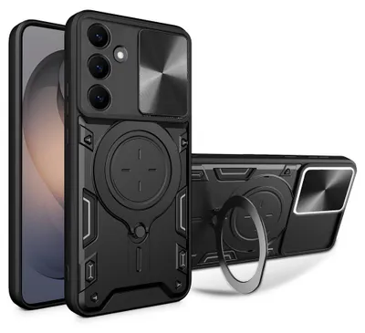 Obrázek produktu pro Techsuit – pouzdro CamGuard Pro s krytem fotoaparátu pro Samsung Galaxy S26 – černé
