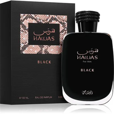 Image de Rasasi - Hawas Black EDP 100ml