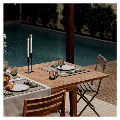 Produktbild von Kerzenhalter Set mit 2 Stück | Stabkerzen- und Spitzkerzenständer | Zeitloses Design | Pulverbeschichtetes Metall | Für eine stimmungsvolle Atmosphäre in Innenräumen (Schwarz)