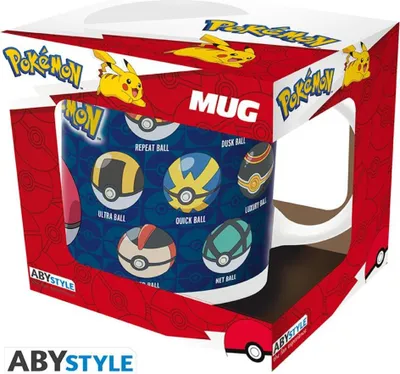 Obrázok produktu pre Pokémon - Hrnček "Pokeball variants" Hrnček na kávu Hrnček na čaj