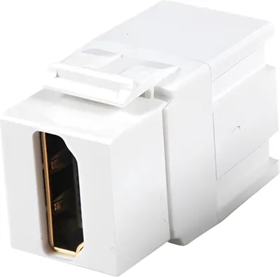 Zdjęcie produktu dla EFB Keystone Einbauadapter HDMI A - A, weiß