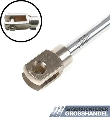 Produktbild von Gasdruckfeder Gasdruckdämpfer Zubehör Gabelkopf M8 32mm
