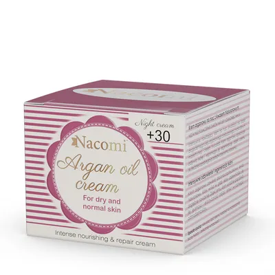 Obrázok produktu pre Nacomi Krem arganowy 30+ na noc, 50 ml