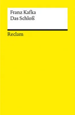 Image de Das Schloß. Roman. Textausgabe mit Nachwort